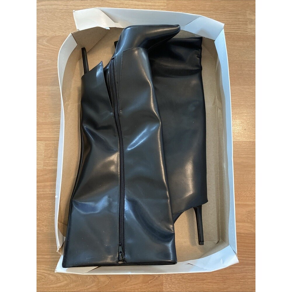 I.N.C. International Concepts Skylar Fold Over Cuffed Knee High Boots Size 6M - Picture 2 of 11